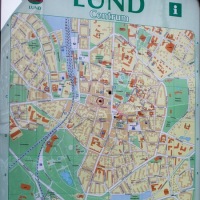 Lund City map
